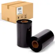 4.33" x 1182' Thermal Transfer Ribbons Zebrbl1" Core 24 Rolls Wax Resin
