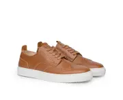 Sparrods & Co Alpha Mens Casual Sneakers - Cognac