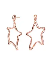 Genevive Two-Tone Earrings