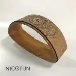 【NICOFUN 愛定做】橢圓瑜伽輪 天然 軟木材質 放鬆伸展 瑜伽輔助 開背瑜珈輪 健身輪(後彎美背輔助神器)