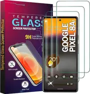 [3 Pack] Google Pixel 8A Screen Protector Tempered Glass For Google Pixel 8A 5G