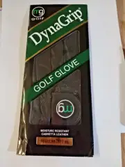 Master Grip DynaGrip Mens Black Golf Glove Regular Left ML New