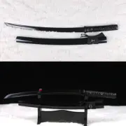 Hand Forge Black 9260 Spring Steel Japanese Samurai Sword Wakizashi Full Tang