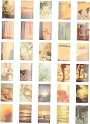 GLSTOY Scrapbook DIY Materials 30pcs Postcard Wall Decor Cards Photo Scrapbooking Decorative Supplies