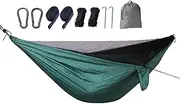 WJnflQN Fly Hammock for Camping | Foldable Hiking Sleeping Netting - Travel Portable Lightweight Hammocks with Fly Mesh, for Outsides Beach Backyard Patio