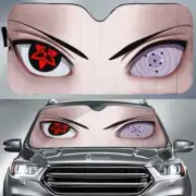 Sasuke Eyes Car Sunshade Mangekyou Rinnegan, Anime Eyes Car Accessories