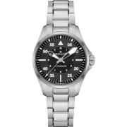 *BRAND NEW* Hamilton Khaki Aviation Pilot Auto Black Dial Men's Watch H76215130