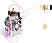 Nakkaa Carburetor Carb Kit Replacement for RM125 RM250 CR250 CR250R CR500R KX125 KX250 YZ250 ATV Engines Carburetor PWK38 38MM 1978-2002