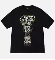STUSSY X BORN X RAISED Handstyles Tee Large New With Tags In Hand Size Large