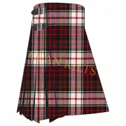 Scottish Handmade Traditional MacDonald Dress 8-yard Tartan Kilt For Men