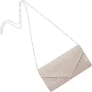 [BESPORTBLE] Chic Sequin Clutch Evening Bag for Women Elegant Chain Handbag Color for Formal Occasions Parties and Bridal Events Compact and Stylish Design