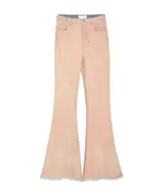 flared bootcut jeans 24,25,26 Nude