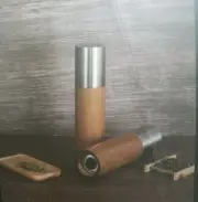 Salt and Pepper Grinders, Mill Set Wooden Salt and Pepper Mills Shakers Gift box