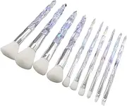 harayaa 10x Makeup Brush Set Cosmetic Brushes Concealers Foundation, Professional Blending for Lady, Beauty Eye Shadows Blush