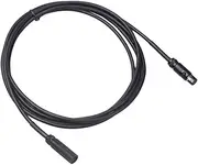 Kisangel Mini XLR Male to Female Microphone Extension Cable Audio Cord for Video Camera DSLR High Fidelity Shielding Flexible Durable Design Black