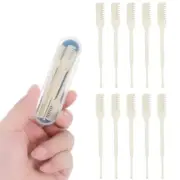 10Pcs Nasal Hair Cutter with Ear Picker, 360 Rotating Nose Hair Trimmer Doubl...