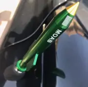 Green MOAB Stubby Short Antenna For Jeep Wrangler All Models