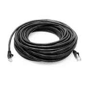 8Ware Cat6A Utp Ethernet Cable 40M Snagless Black
