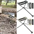 Camping Chair Foot Rest Foldable Camping Footrest Portable Camp Chair wuPOi