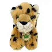 Wild Republic Cheetah Cuddlekins 2007 Plush 5”H w/ Tag