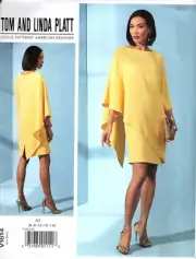 Vogue V1614 Misses 6 to 14 Designer Tom and Linda Platt Dress Sewing Pattern