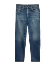 Prada Logo-Patch Denim Jeans 33,34,36,30,31,32 navy blue