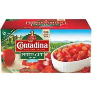 Contadina Canned Petite Cut Diced Tomatoes, 14.5 Oz (Pack of 6 Cans)