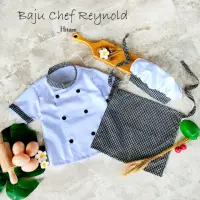 在飛比找蝦皮購物優惠-兒童廚師服裝 REYNOLD 廚師服裝