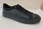 NIB Donald Pliner Men's Berkeley 43 Suede/Leather Fashion Sneakers in Navy