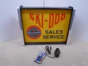 Ski-Doo Sales Service old logo LED Display light sign box