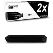 2x Toner Schwarz for Sharp MX-B-401