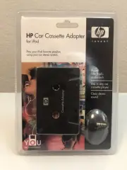 New In Box Vintage Hp Car Cassette Adapter For iPod ~ 2005