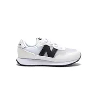 在飛比找蝦皮商城優惠-New Balance NB 237 童鞋 中童 白黑色 透