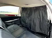 J.Sid SUV Privacy Car Divider Camping Essentials - Curtain Divider Blackout for Living, Window Shades Partition for SUV Caravan
