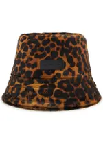 Jacquemus Le Bob Sperone Calf-hair Bucket hat - Leopard 60 (60cm / L)