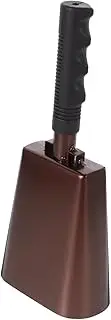 Vaguelly Handle Cowbell Metal Bell for Cattle Sheep Pets Farm Use Craft Decorations Wedding Party Bell