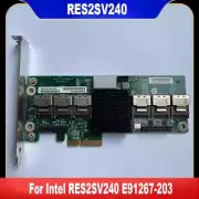 For Intel RES2SV240 E91267-203 6GB/S 24 Port SAS SATA PCIE RAID Expander Card