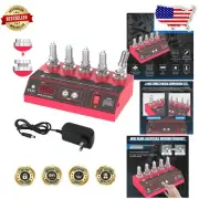 Height Adjustable 5-Socket Spark Plug Tester - Digital Display for 12V Vehicles