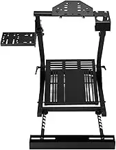 AUSWAY Upgraded Racing Simulator Wheel Stand Gaming Steering Accessories Flight Sim Cockpit Foldable Compatible for Logitech Thrustmaster Type 04