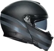 AGV SportModular Motorcycle Helmet - Dark Refractive Carbon/Black - CHOOSE SIZE