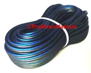 20 Gauge 60' ft SPEAKER WIRE Blue Black Premium HQ Car Audio Home Stereo Cable
