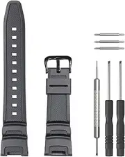 [WRISTARMOR] Resin strap Replacement for Casio SGW-100 Twin Sensor Men's Waterproof sport watch band Bracelet