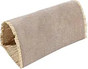 Kisangel Pet Supplies Rabbit Grass Nest Bunny Teepee Guinea Pig Tunnel Rabbit Hay