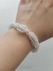 OBATAL Santeria Orisha Mazo Bracelet | Ilde OBBATALA, OBATALA | Pulsera Mazo
