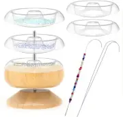 Wooden Bead Spinner, 1 Portable Bead Making Spinner, 5 Effort-Saving Spin