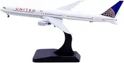 Pre-Built Model Aircraft 15CM for United Airlines B767-400ER N76064 1:400 Diecast Model Airplane Finished Alloy Display Aircraft Miniature Airplane Model