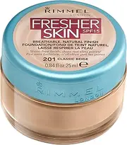 [Rimmel] Fresher Skin SPF15 Foundation 25mL #201 Classic Beige