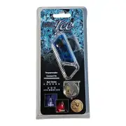 ASP Ice Clip Keychain Flashlight | Blue | SOS | Safety | Travel | NEW
