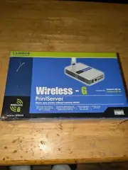 NEW-Linksys Model WPS54G Wireless G PrintServer 54Mbps 802.11g Sealed
