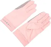 [SUPVOX] Touch Screen Sun Protection Gloves Summer Gloves Fitness Mittens Sport Gloves Bike Accessory Sports Supplies Riding Gloves Outdoor Accessory Black Nylon (ice Silk)